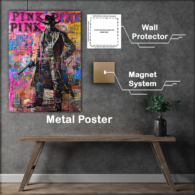 Buy Metal Poster : (The good bad and ugly poster art)