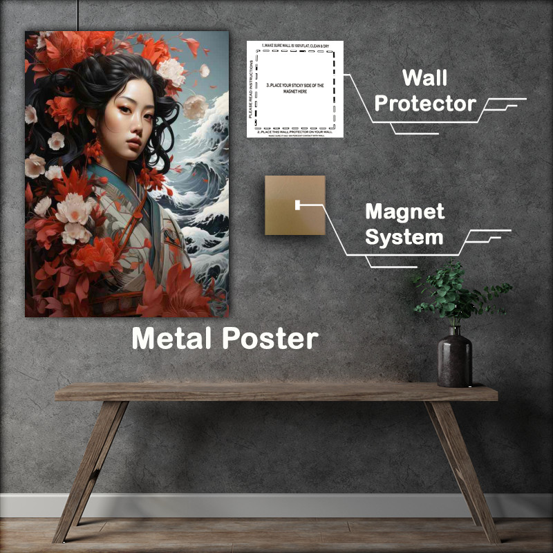 Buy Metal Poster : (Geishas Role in Japans Cultural Diplomacy)