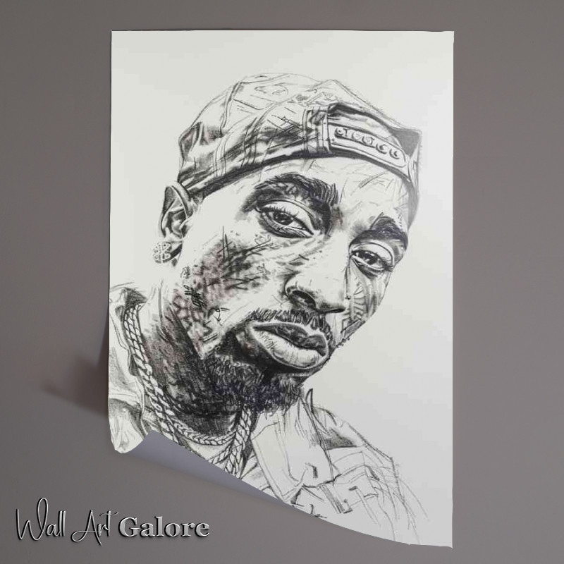 Buy Unframed Poster : (Tupac the rapper movie staar)