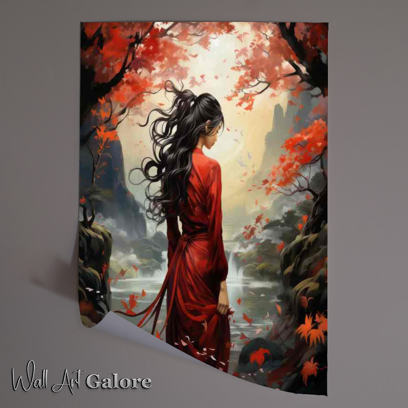 Buy Unframed Poster : (Kyotos Geisha District A Glimpse of the Gion)