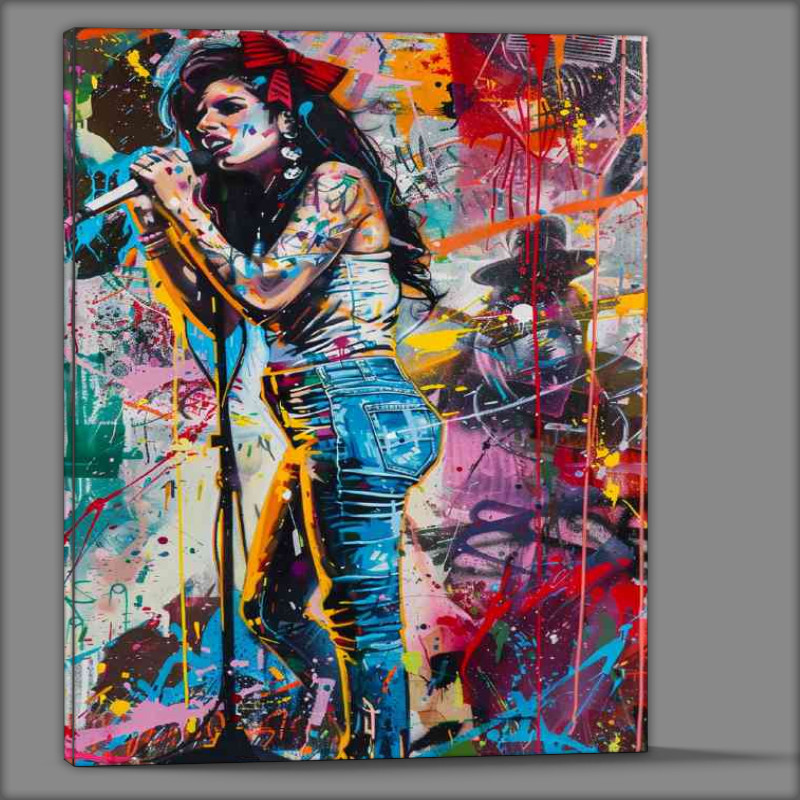 Buy Canvas : (The great Amy whinehouse on the mic)