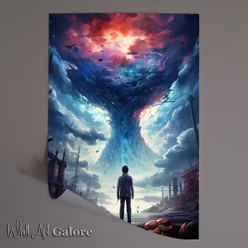 Buy Unframed Poster : (Rogue Code galaxy art from beyond)