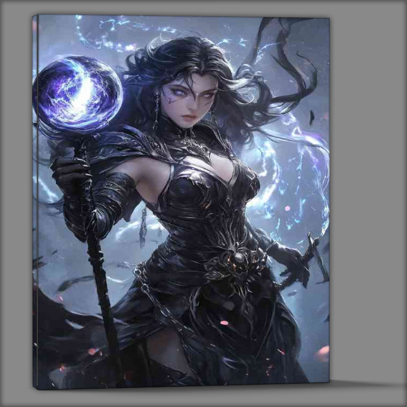 Buy Canvas : (Fantasy godess holding staff)
