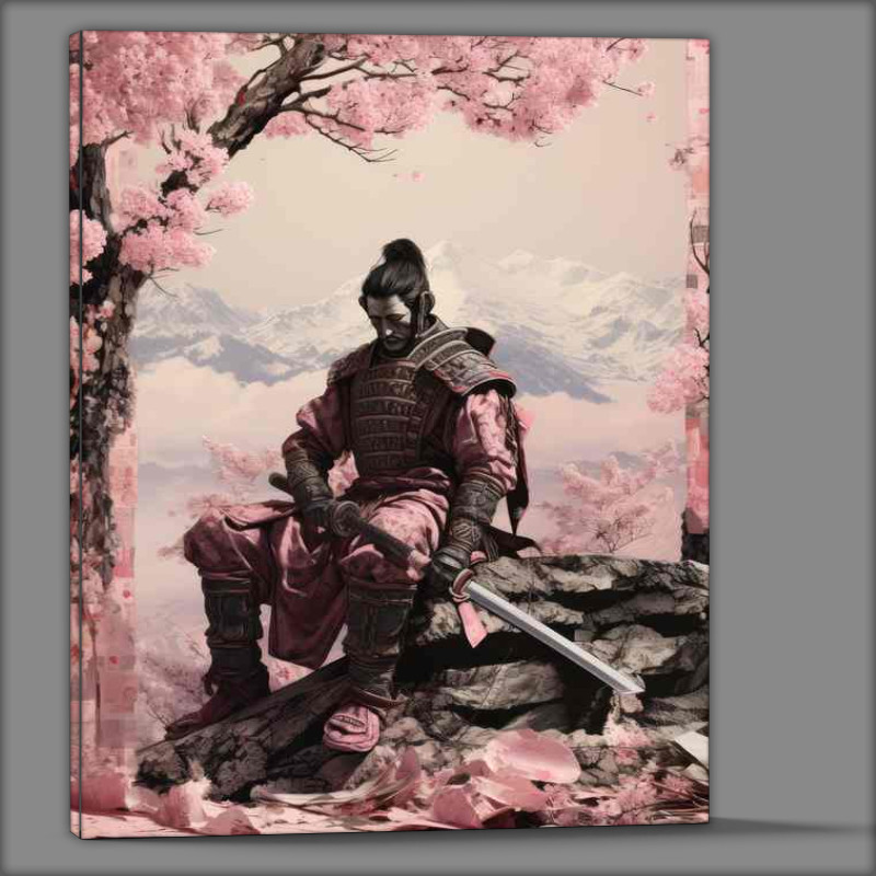 Buy Canvas : (Samurai Martial Arts School in Japan)