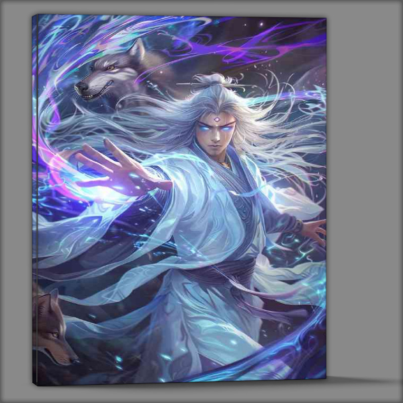 Buy Canvas : (God of the galaxy and long hair)