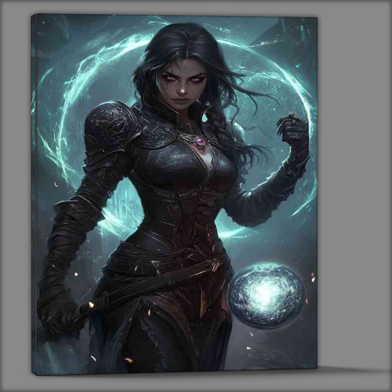 Buy Canvas : (Godess video game wheel of time)
