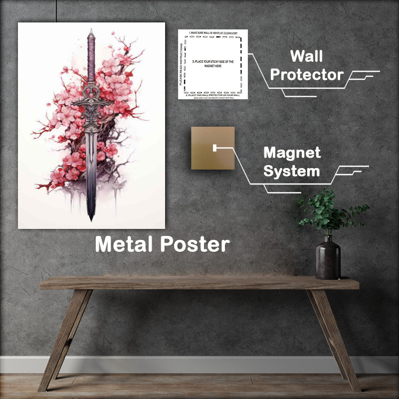 Buy Metal Poster : (Naginata The Weapon of Japans Warrior Women)