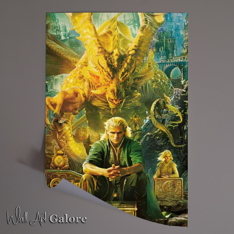 Buy Unframed Poster : (Poster movie the man and the dragon)