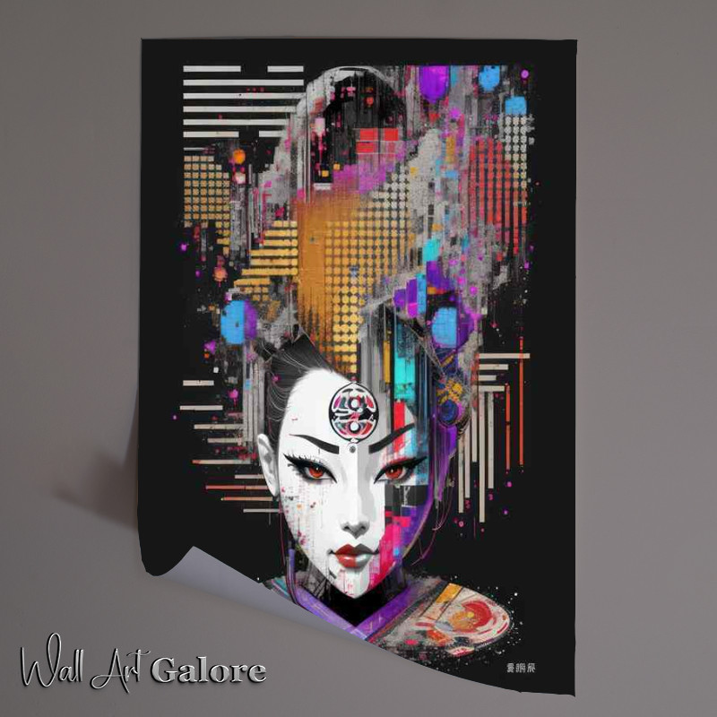 Buy Unframed Poster : (Rainbow Sakura)