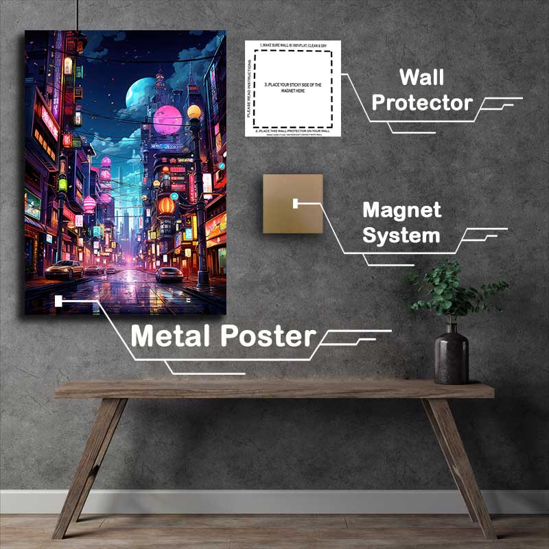 Buy Metal Poster : (Synthetic Visions)