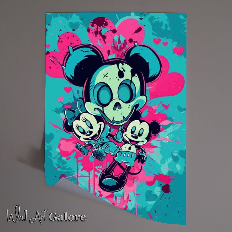 Buy Unframed Poster : (The zombie mouse)