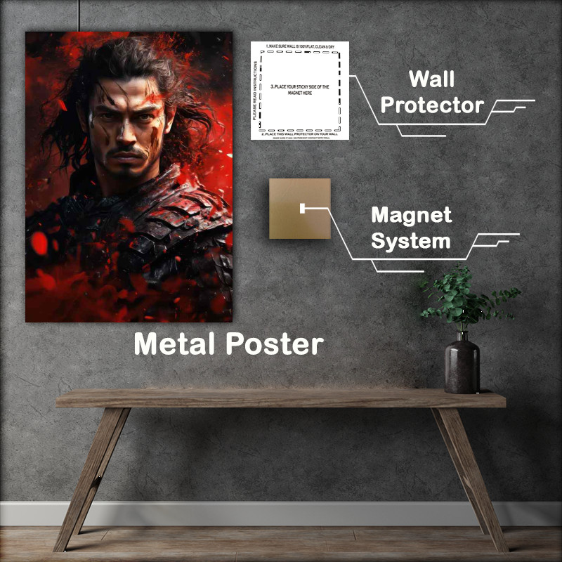 Buy Metal Poster : (Samurai Family Dynasties Bloodlines and Influence)