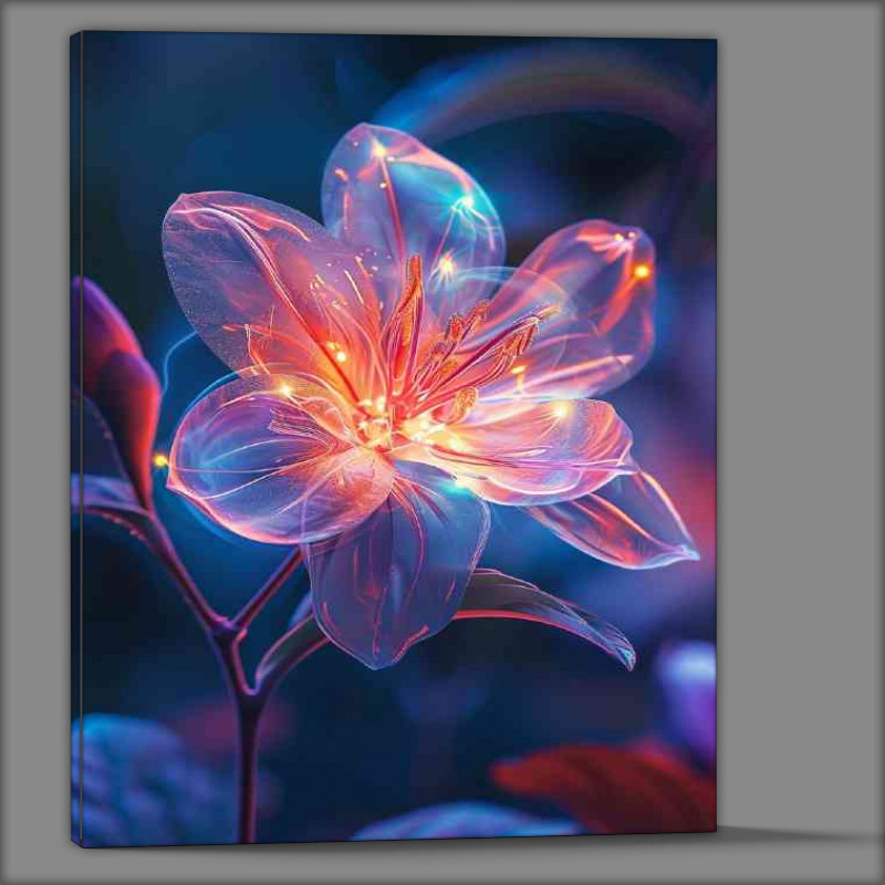 Buy Canvas : (Beautiful led on a single flower)