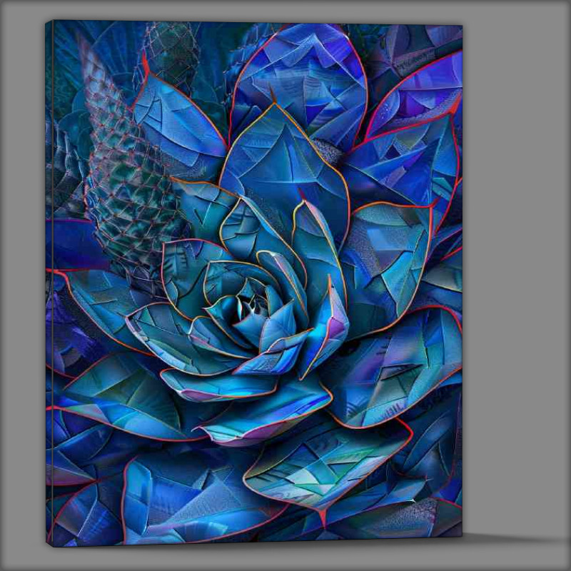 Buy Canvas : (Blue agave cactus)