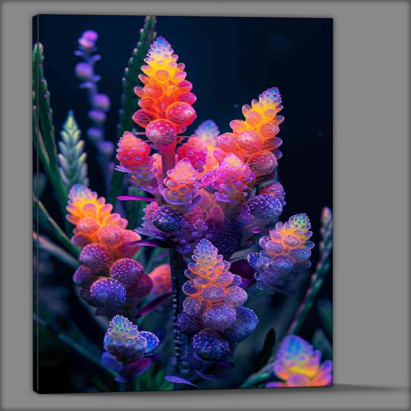 Buy Canvas : (Purple plants glow in the dark)
