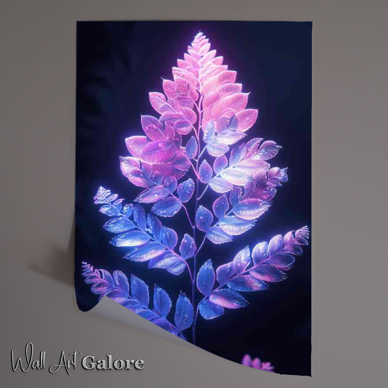 Buy Unframed Poster : (The purple fern leaf)