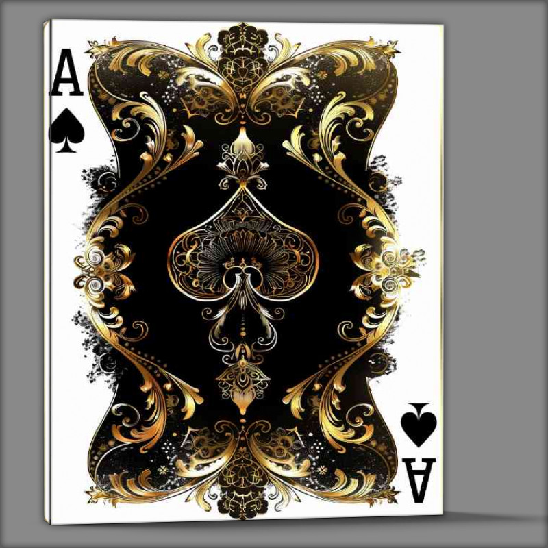 Buy Canvas : (Ace of spades)