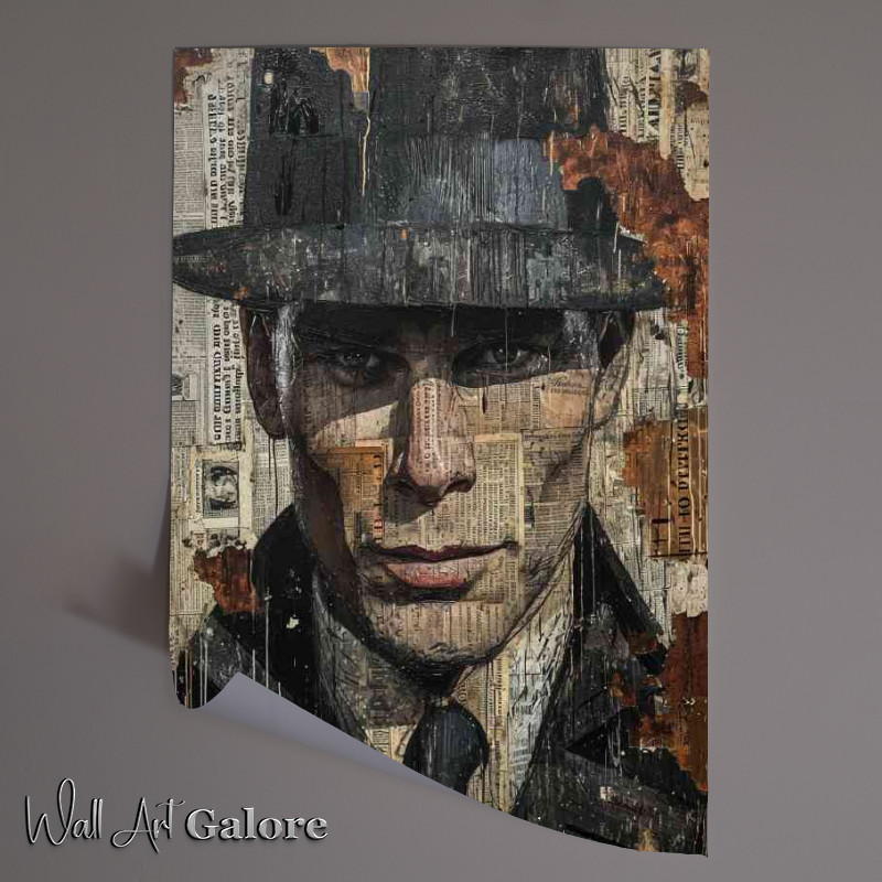 Buy Unframed Poster : (Blinders collage art)