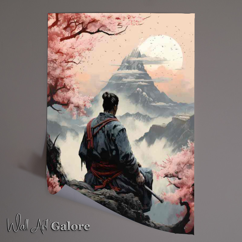 Buy Mt. Fuji Poster : (Samurai Code in Japanese Literature)