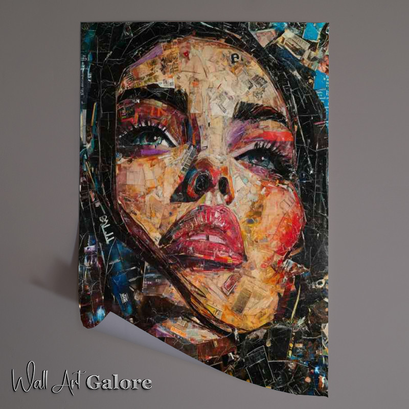 Buy Unframed Poster : (Collage of magazine cover Art)