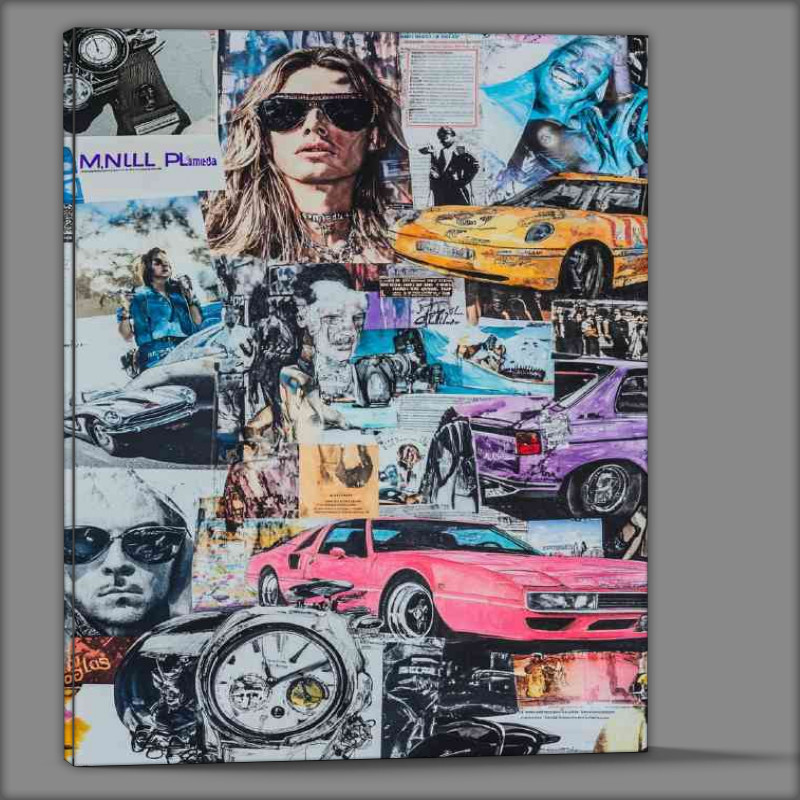 Buy Canvas : (Collage various magazines art)