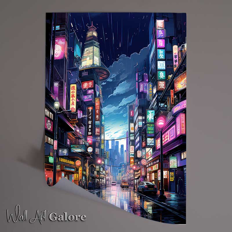 Buy Unframed Poster : (Synthwave Chronicles)