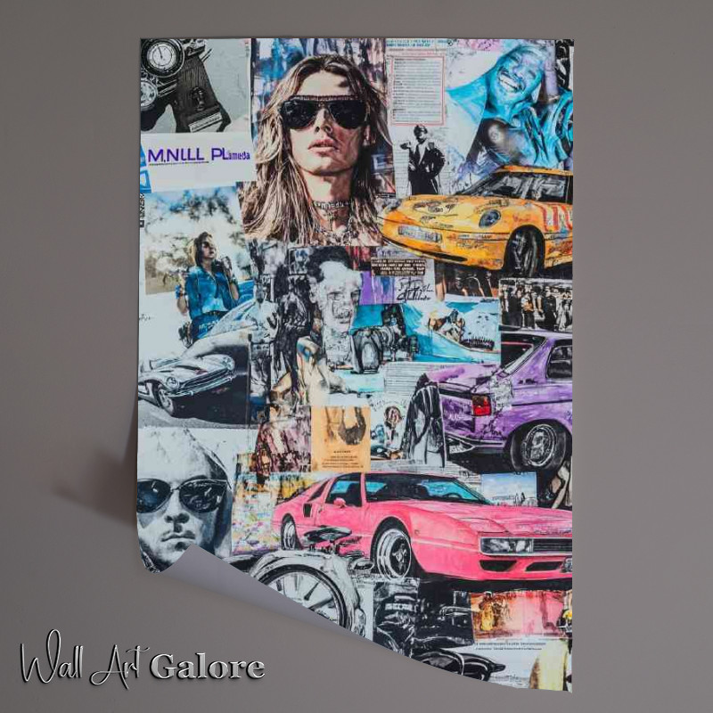Buy Unframed Poster : (Collage various magazines art)