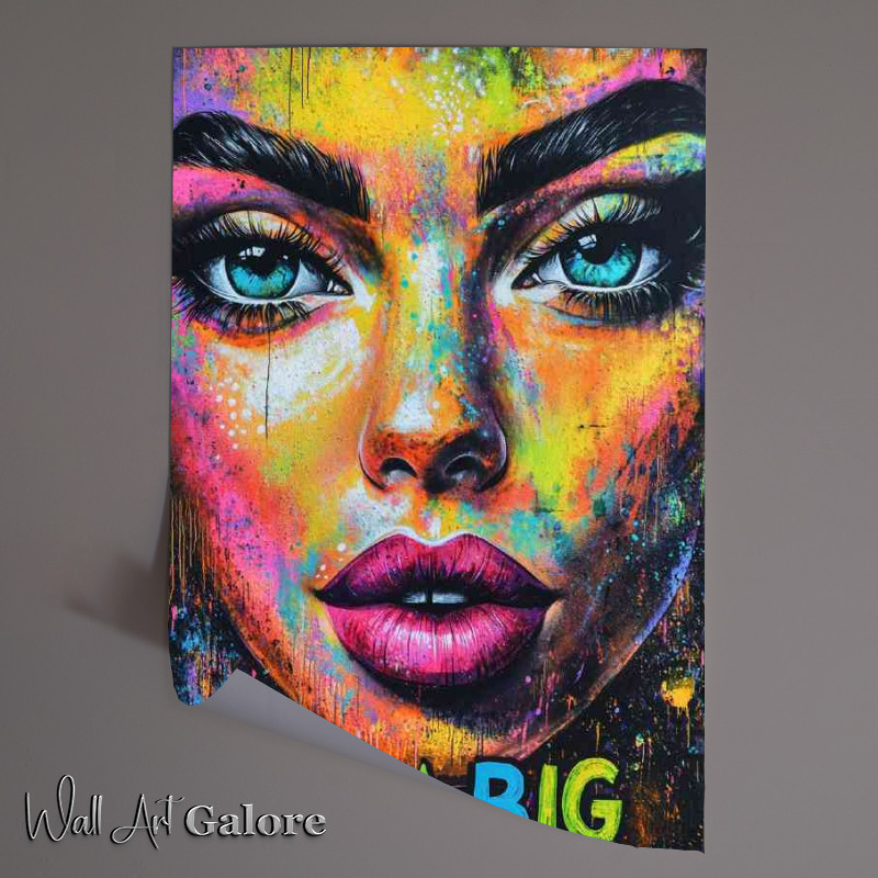 Buy Unframed Poster : (Graffiti dream big cover)