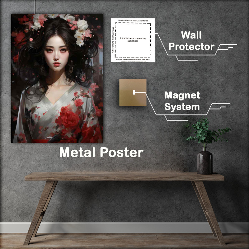 Buy Metal Poster : (The Geishas Role in Japanese Tourism and Hospitality)