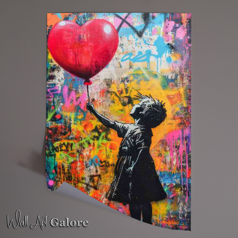 Buy Unframed Poster : (Just let go of love)