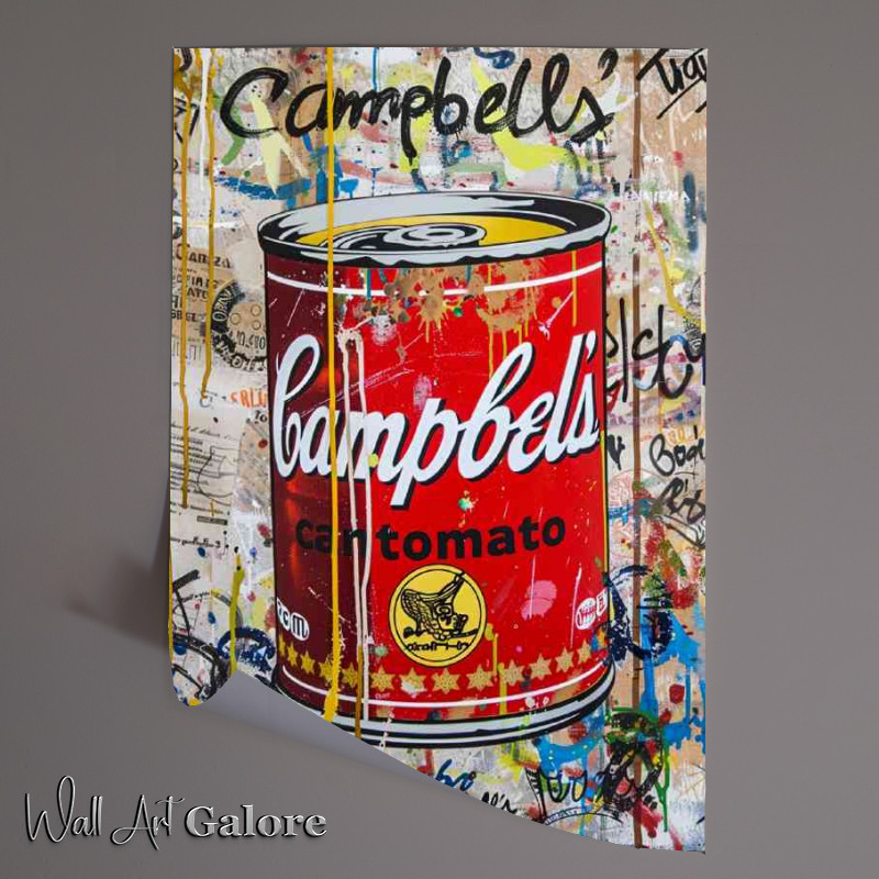 Buy Unframed Poster : (Just soup graffiti art)