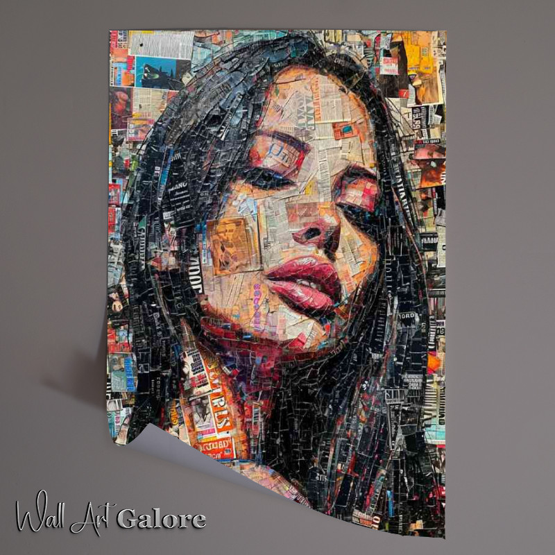 Buy Unframed Poster : (Magazine cover street art)