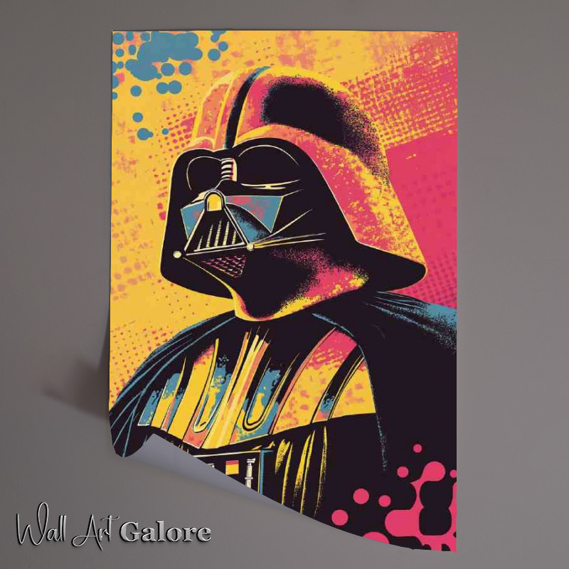 Buy Unframed Poster : (Pop art vader vactor style)