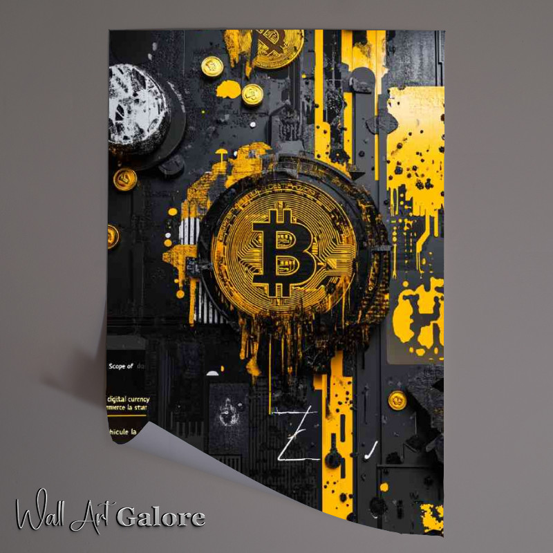 Buy Unframed Poster : (The gold digital currency)