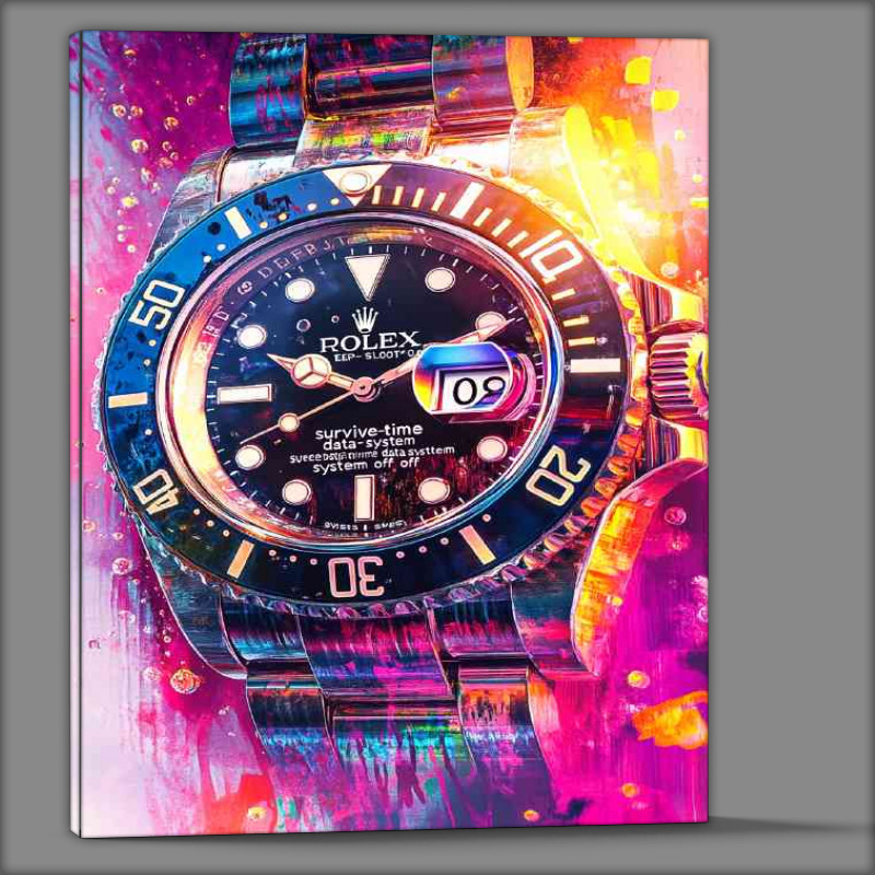 Buy Canvas : (The masters watch street rolex)
