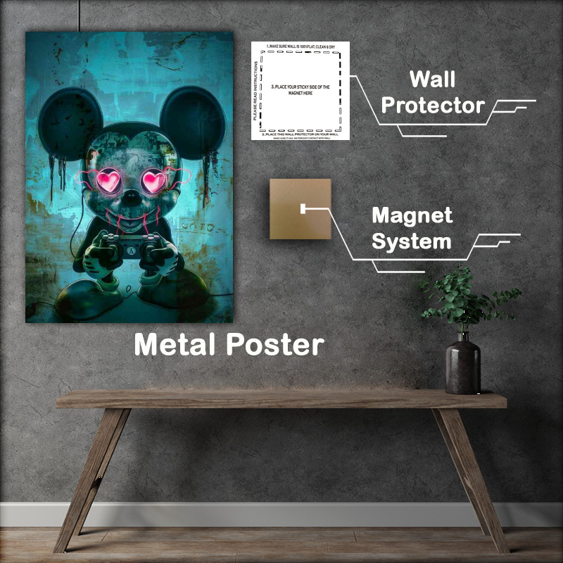 Buy Metal Poster : (Video gaming after hours)