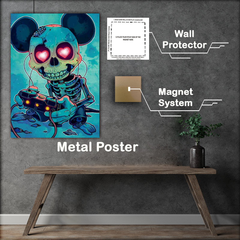 Buy Metal Poster : (Video gaming far to long)