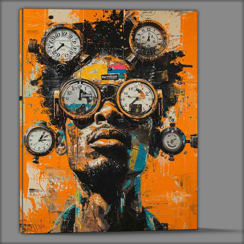 Buy Canvas : (What time is it graffiti)