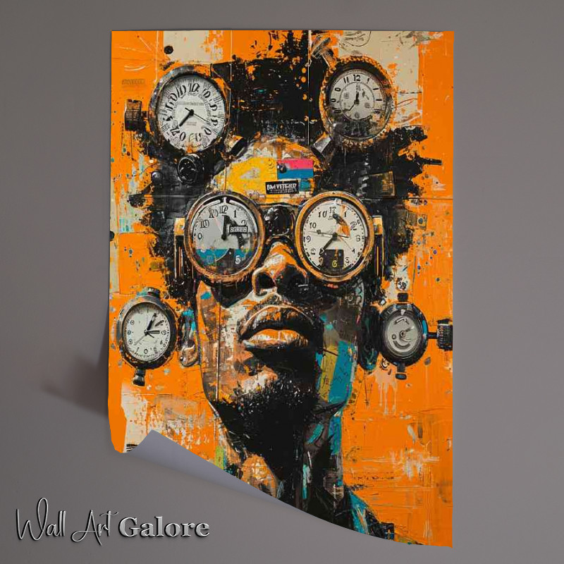 Buy Unframed Poster : (What time is it graffiti)