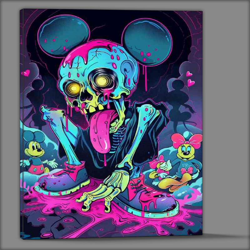 Buy Canvas : (Zombie toxic mouse street art)