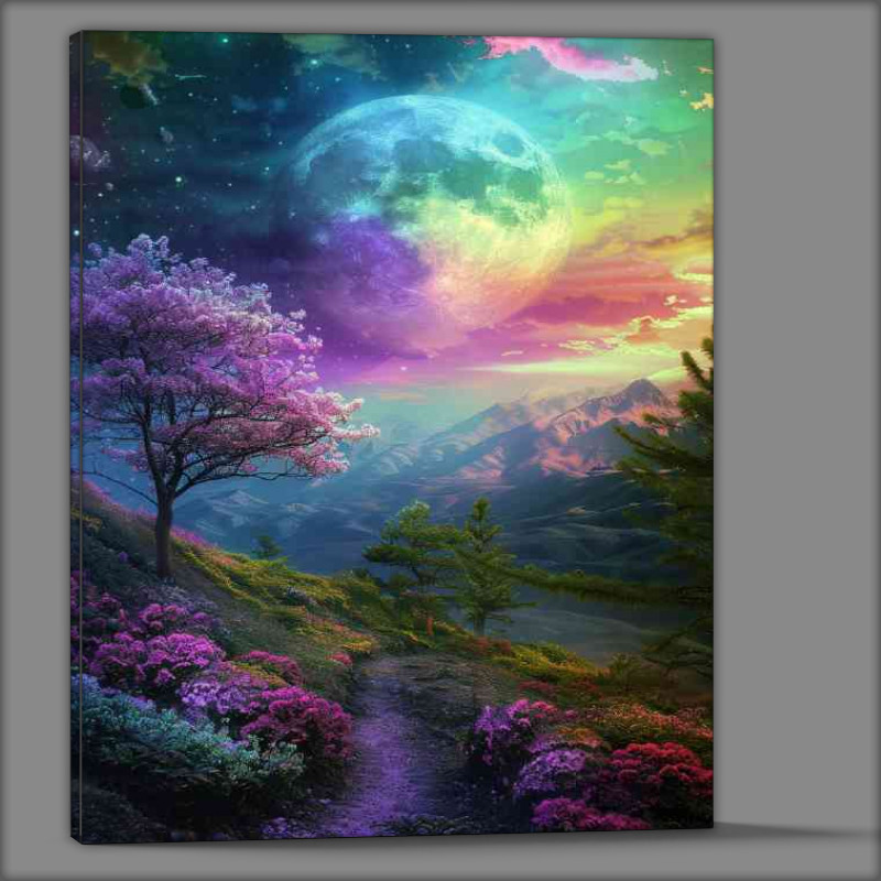 Buy Canvas : (Path leads to an alien planet)