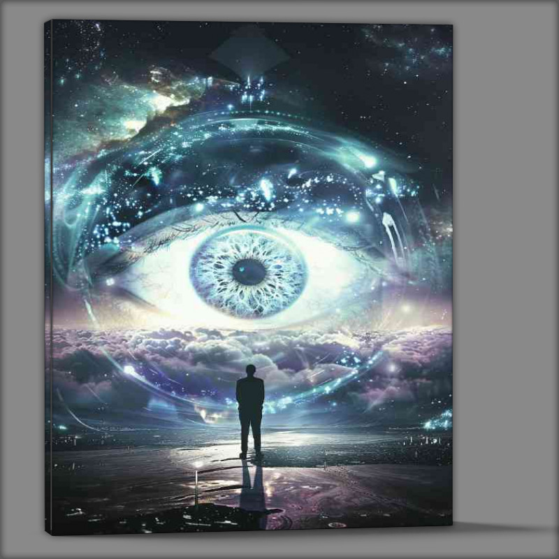 Buy Canvas : (The eye of the universe)