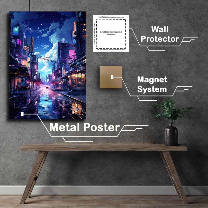 Buy Metal Poster : (Technological Rebellion)