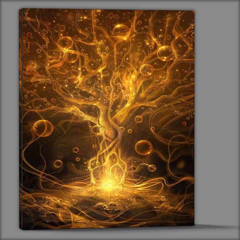 Buy Canvas : (Glod tree of life)