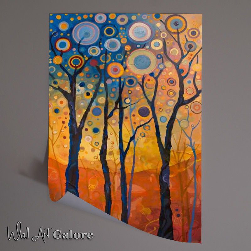 Buy Unframed Poster : (The tall dotted trees)
