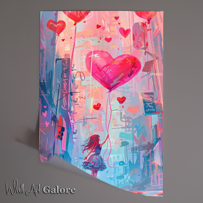 Buy Unframed Poster : (Valentines day all about love)