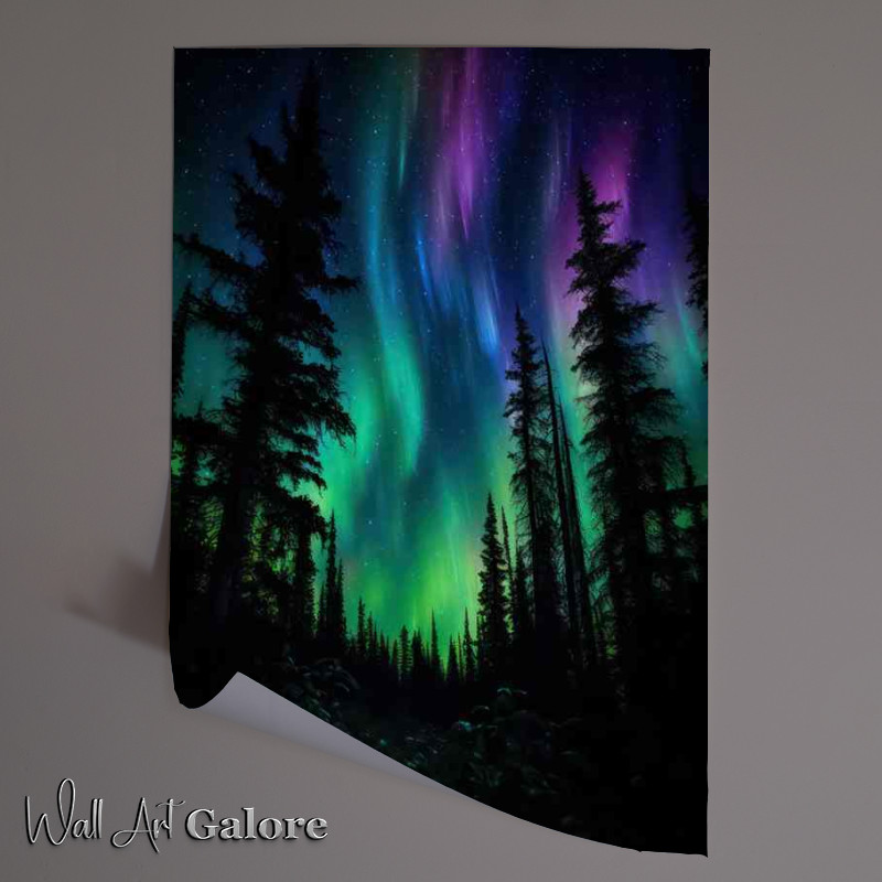 Buy Unframed Poster : (Whispers of the Northern Lights)