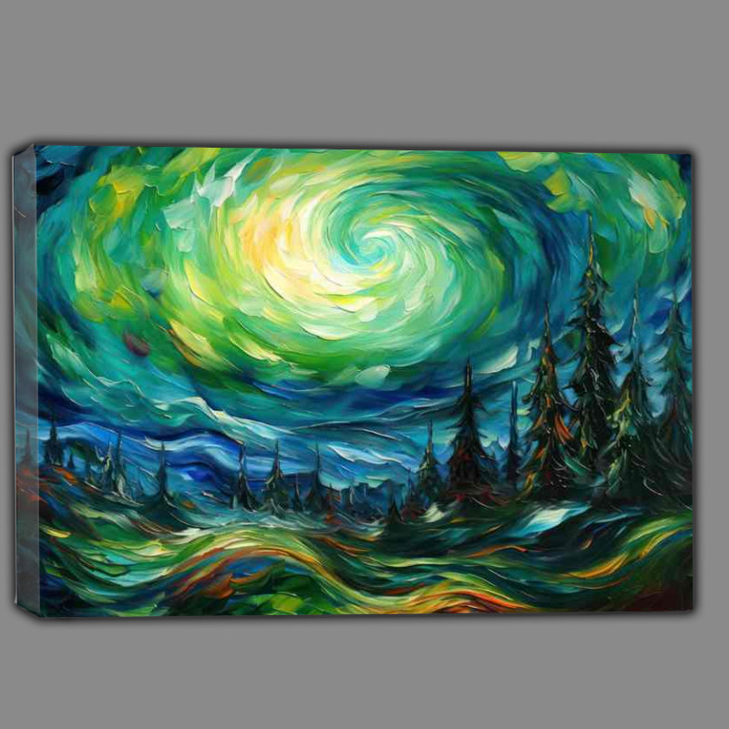 Buy Canvas : (Spellbound Skies northern lights style)