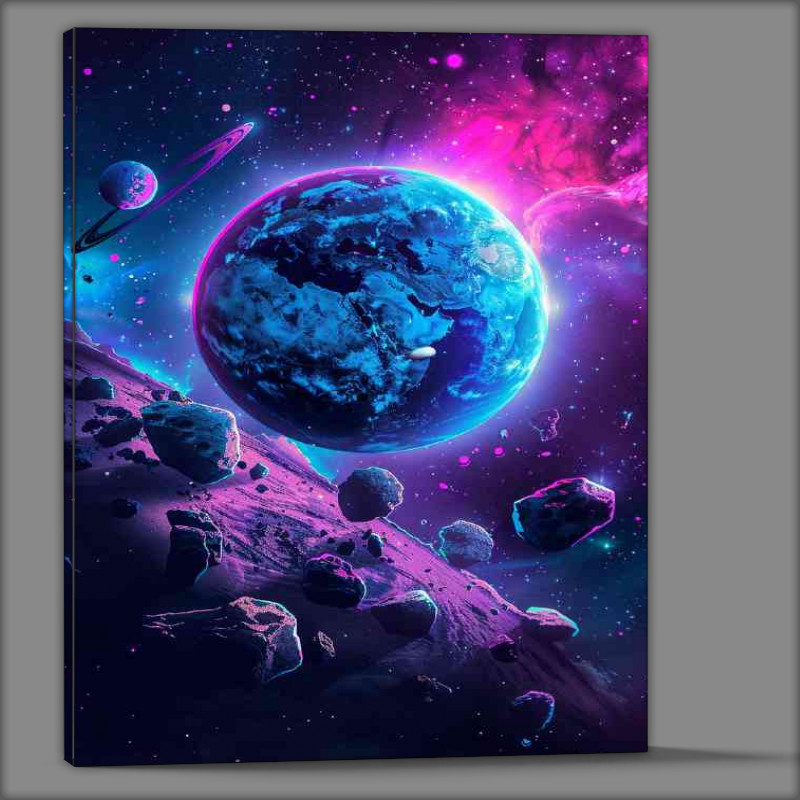 Buy Canvas : (A Planet view to earth)
