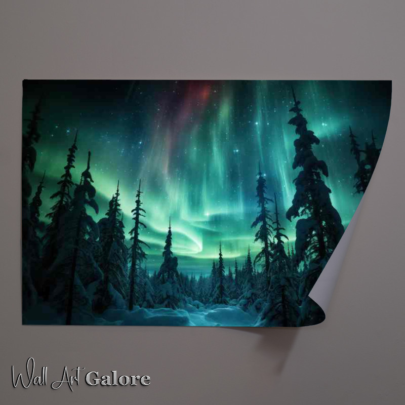 Buy Unframed Poster : (The Stunning Beauty of Northern Lights)